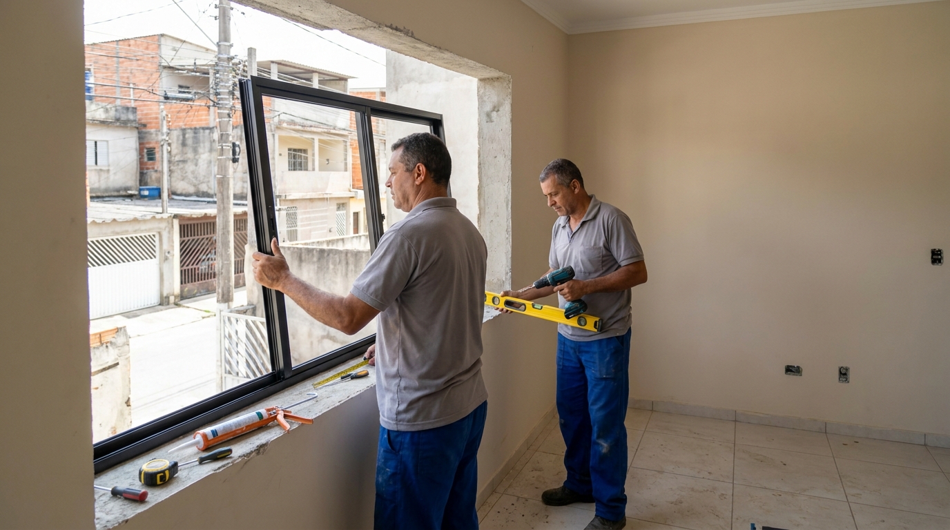 Esquadrias de Alumínio em Uberlândia‑MG